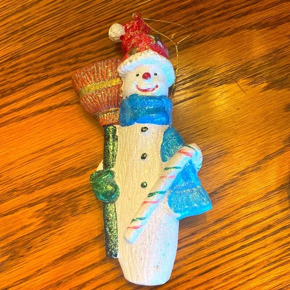 Snowman Ornaments Lot of 7 - Picture 5 of 8